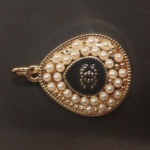 CC Gold Zipper Pull Charm